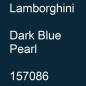 Preview: Lamborghini, Dark Blue Pearl, 157086.